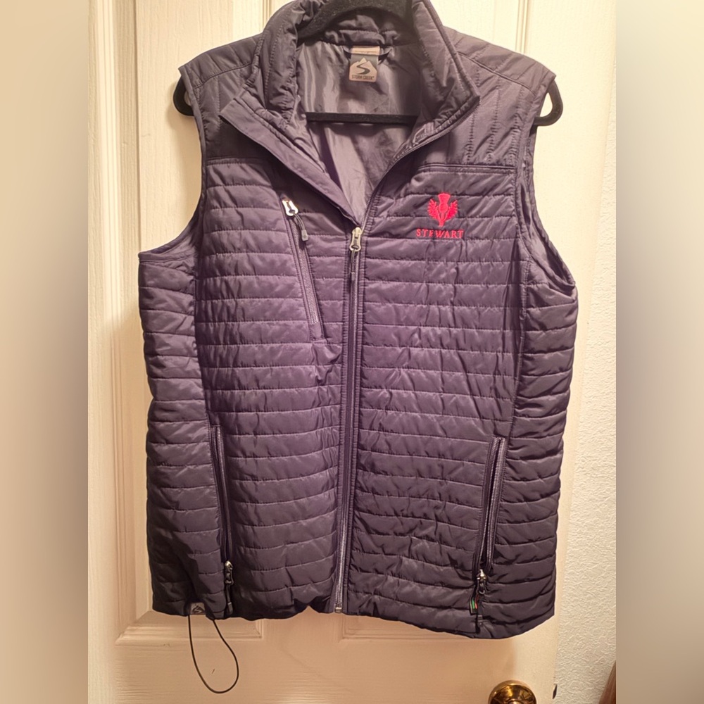 Quilted Lightweight Vest - black